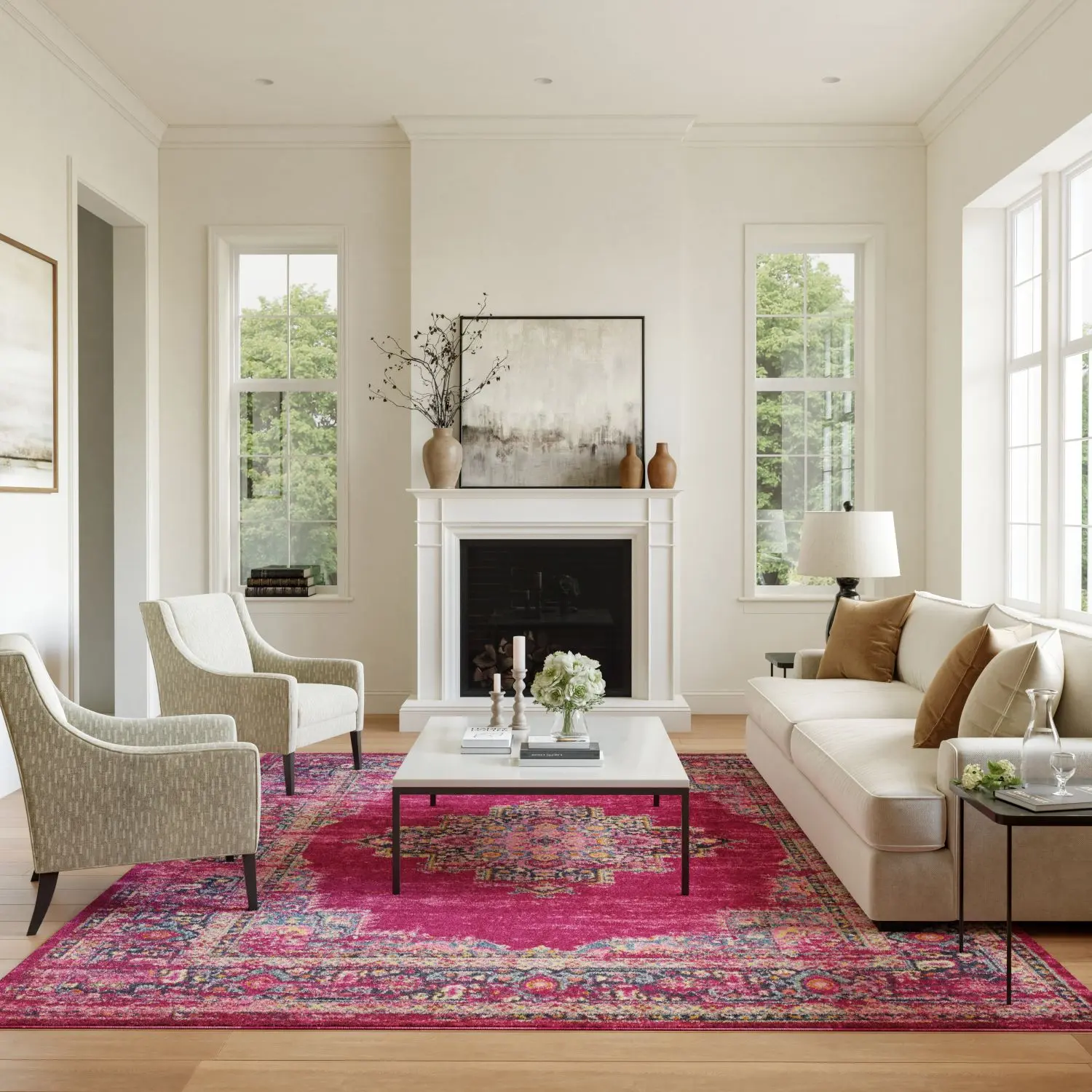 Nourison Passion Medallion Bohemian Indoor Rug Nourison Passion Medallion Bohemian Indoor Rug