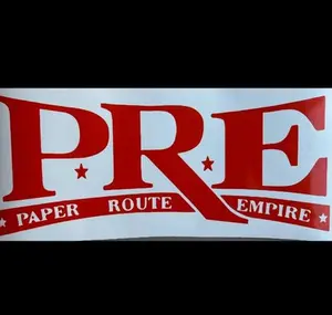 P.R.E Paper Route Empire Vinyl Sticker