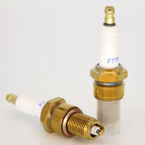 Pair of Replacement of F7TC Spark Plug for 168F 170 Generator Tractor, Rototiller Water Pump Go Kart Mini Bike Tillage Polishing Machine