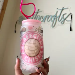 16 oz cafecito y chisme tumbler