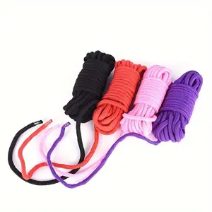 Colorful String Rope for DIY Cat Scratching Posts, Handmade Crafts, Home Decor, Bundling and Hanging, Rustic Durable Cord, Handmade Braided Rope