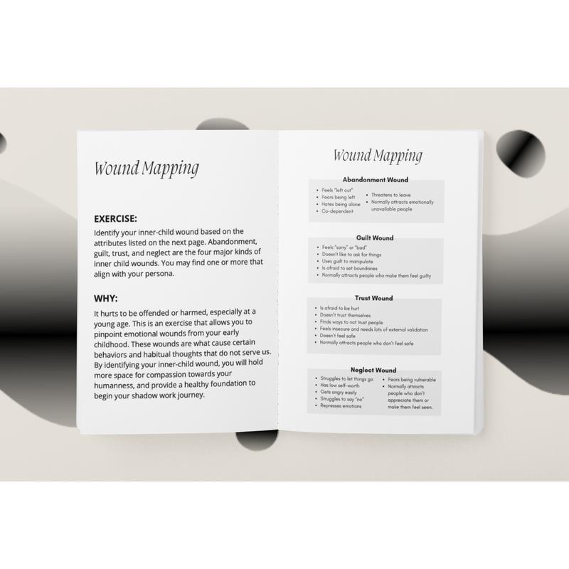 The Shadow Work Journal: A Guide to Integrate and Transcend your Shadows