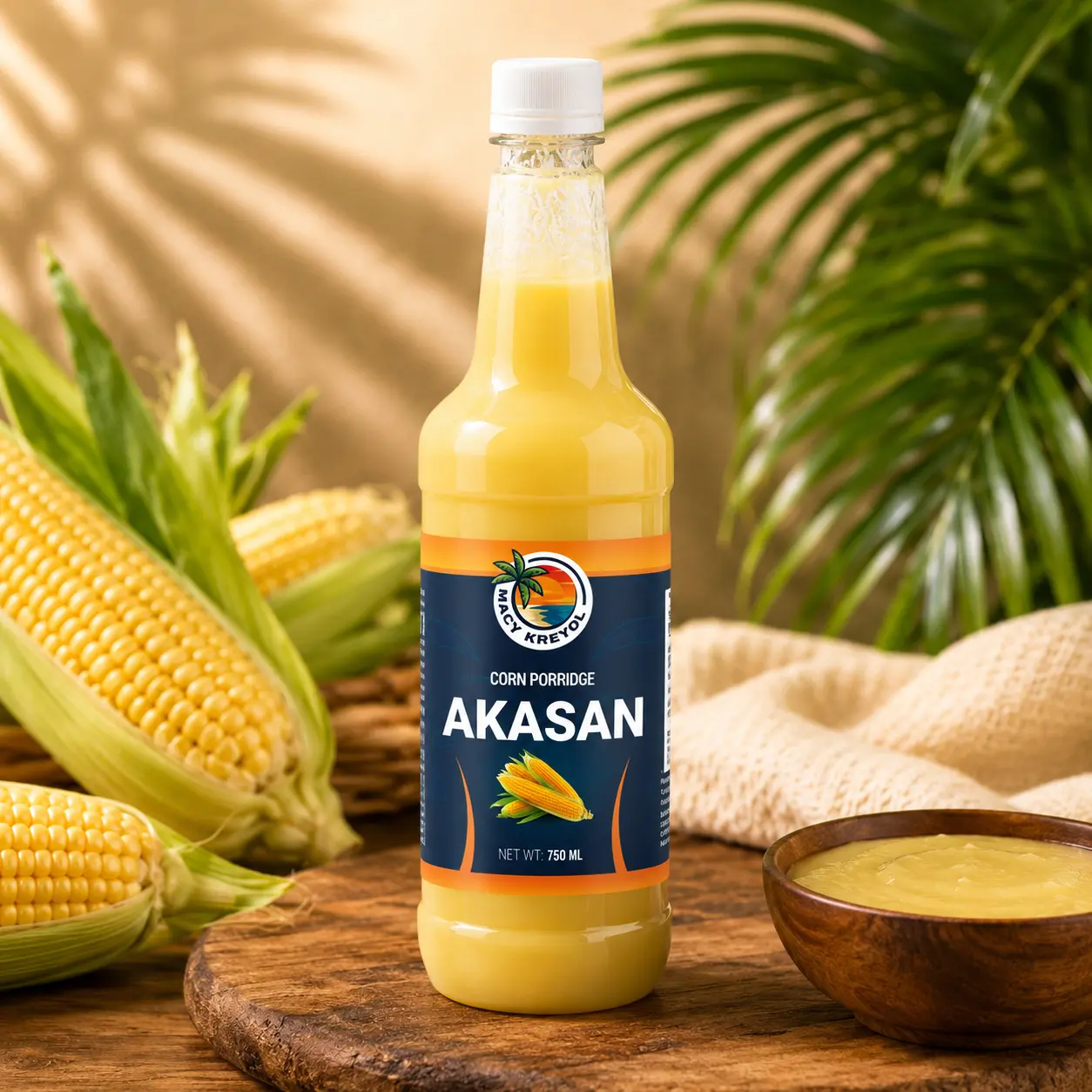 MacyKreyol Akasan – Haitian Corn Porridge Drink