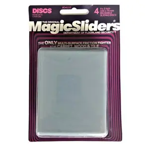 Magic Sliders  4 x 3 in. Reusable Sliding Disc - Pack of 4