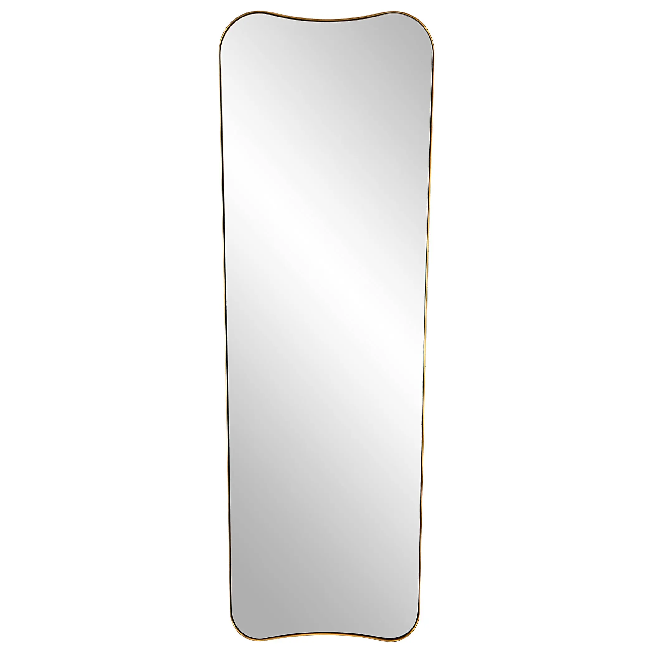 Uttermost 09839 Belvoir Large Antique Brass Mirror