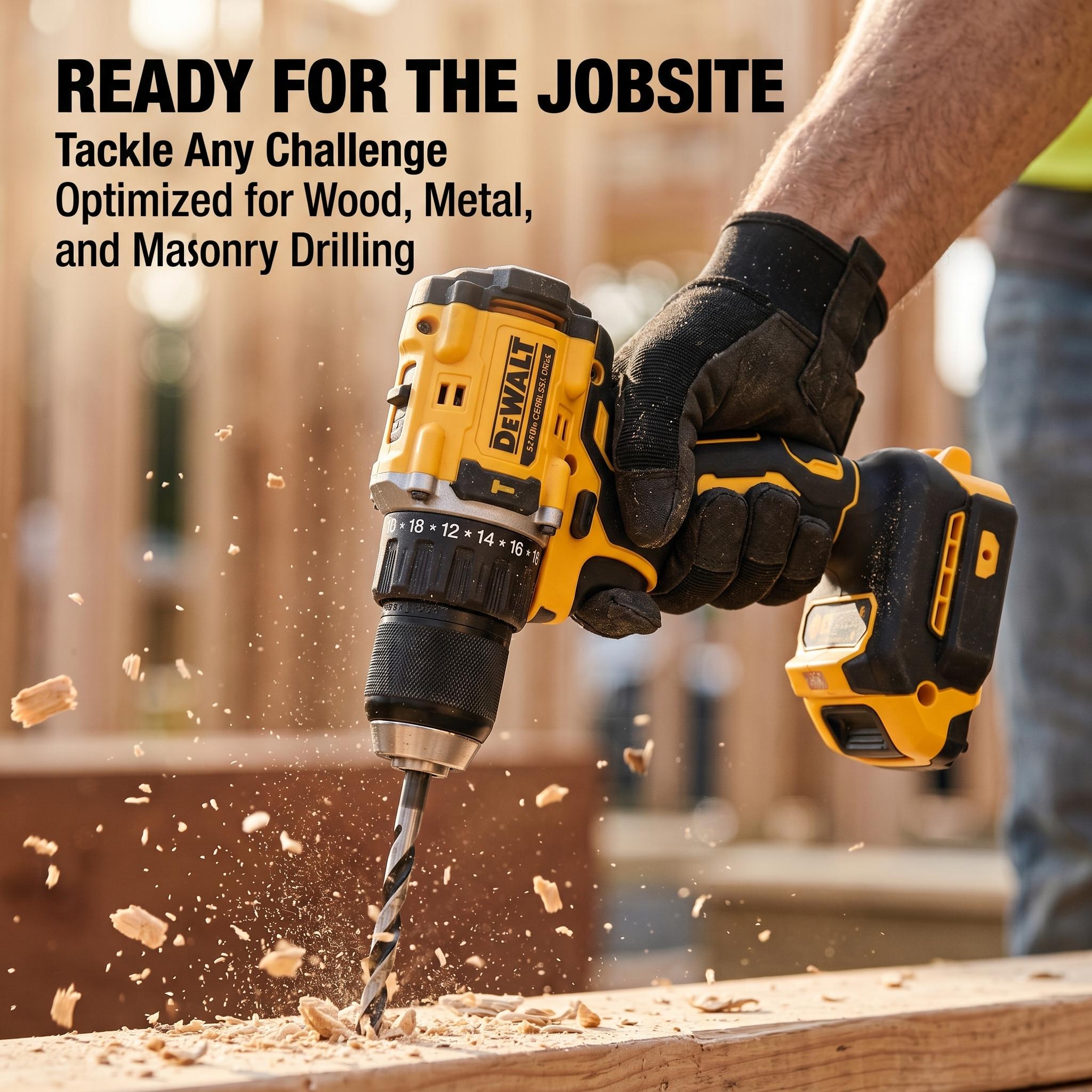 Dewalt DCF805 20V Brushless Impact Driver With Led Light For Construction Home Renovation And Screw Fastening Tasks job site workshop use hardware application