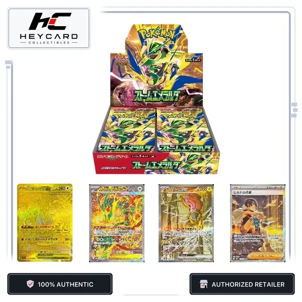 M6 Storm Emeralda Booster Box (JP): Pokémon TCG (Live Rip)