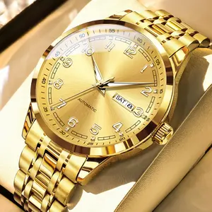 Brand New Hot-Selling Luminous Waterproof Dual Calendar Mechanical Men's Watch
