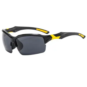 Unisex Trendy Wraparound Polarized Lens Sunglasses, Men's Sunglasses, Protection Lightweight Set, Women's Glasses, Ideal for Outdoor Sports, Fishing