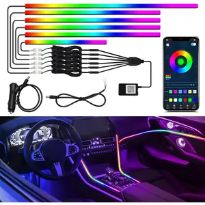 Dreamcolor 6 in 1  LED Strip Lights with APP Control and 213 Color Modes, Neon Ambient Lighting Kits