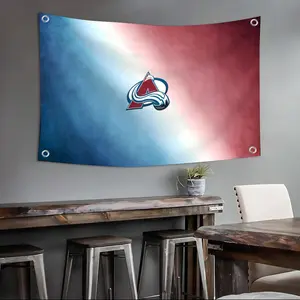 Ice hockey Colorado Avalanche NHL Flags Custom Camping Outdoor Garden room Bedroom Decor Party Backdrops Wall Art Family Gifts