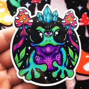 Tree frog sticker Tree frog sticker