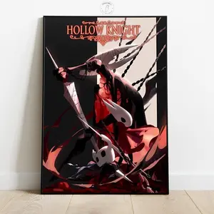 [Sale Off Up To 57%] [No Frame] Hollow Knight Poster, Video Game Wall Art, Gamer Room Decor, Game Poster Print, Home Wall Decor, Gift for Gamers