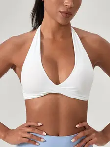 Women's Quick-Dry Sports Yoga Bra, Slim Fit Wireless Design, Ideal for Running Fitness Casual Wear, All Seasons Sporty Style