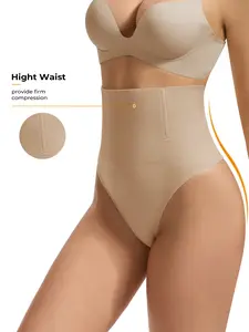 XEY Women's High-Waisted Tummy Control & Shaping Shorts — Thigh Shaping, Stretchy Fit