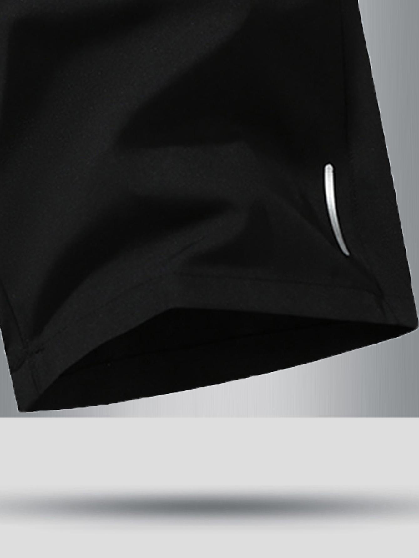 Men’S Solid-Color 5-Pack Shorts with Zippered Pockets—Casual, Comfortable, Breathable Summer Shorts for Everyday Wear; Men’S Casual Short Pant Set