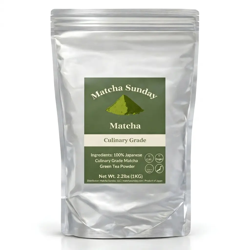 Culinary Grade Matcha Powder 1 KG - Wholesale