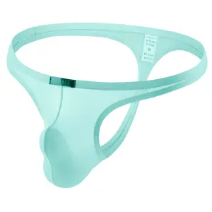 Men's Underwear Sexy Thong Men's Ice Silk Gay Masturbation Pink Couple B803
