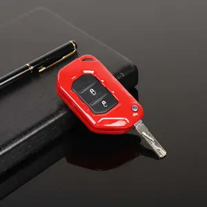 electric dipstick Car Key Shell * 1 For Jeep Wrangler JL/Gladiator JT 2018+