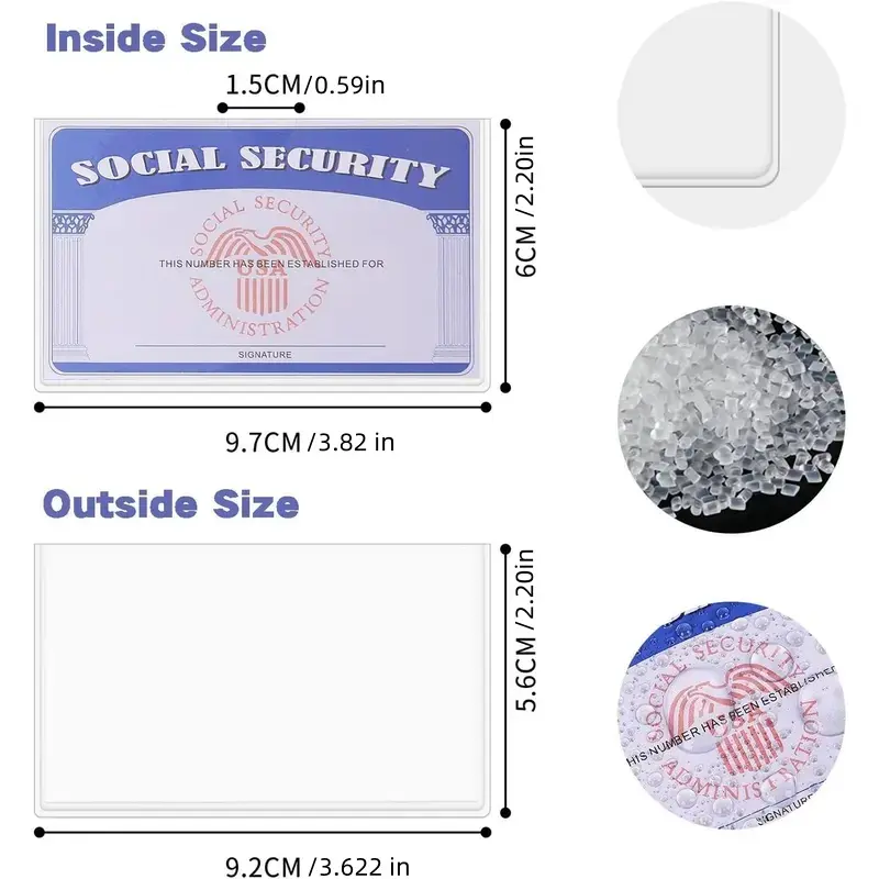 clear id card sleeve protectors Vinyl Pocket Protector With Badge Holder (P/N PPL63X) and are GSA friendly/compliant products which makes them great for many government purchasing requirements and projects Plastic Id Transparent Card Holder