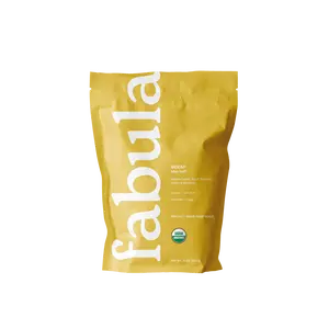 Fabula Decaf Dark Coffee - 12oz Full-bodied Beverage Without Caffeine. Swiss water process.