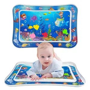 Baby Play Mat Water Pad, Toddler Toy Gift Activity Game Mat, Inflatable Sensory Play Mat for 3-6 Year Olds, Indoor Baby Sleep Mat