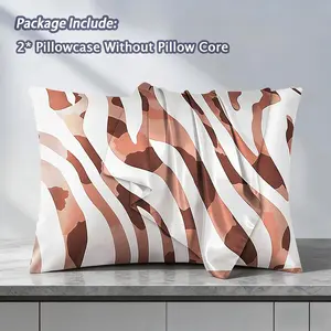 2 Satin Pillowcases, Envelope Sealed, Anti-Wrinkle, Ideal Home Use, Perfect Holiday Gift