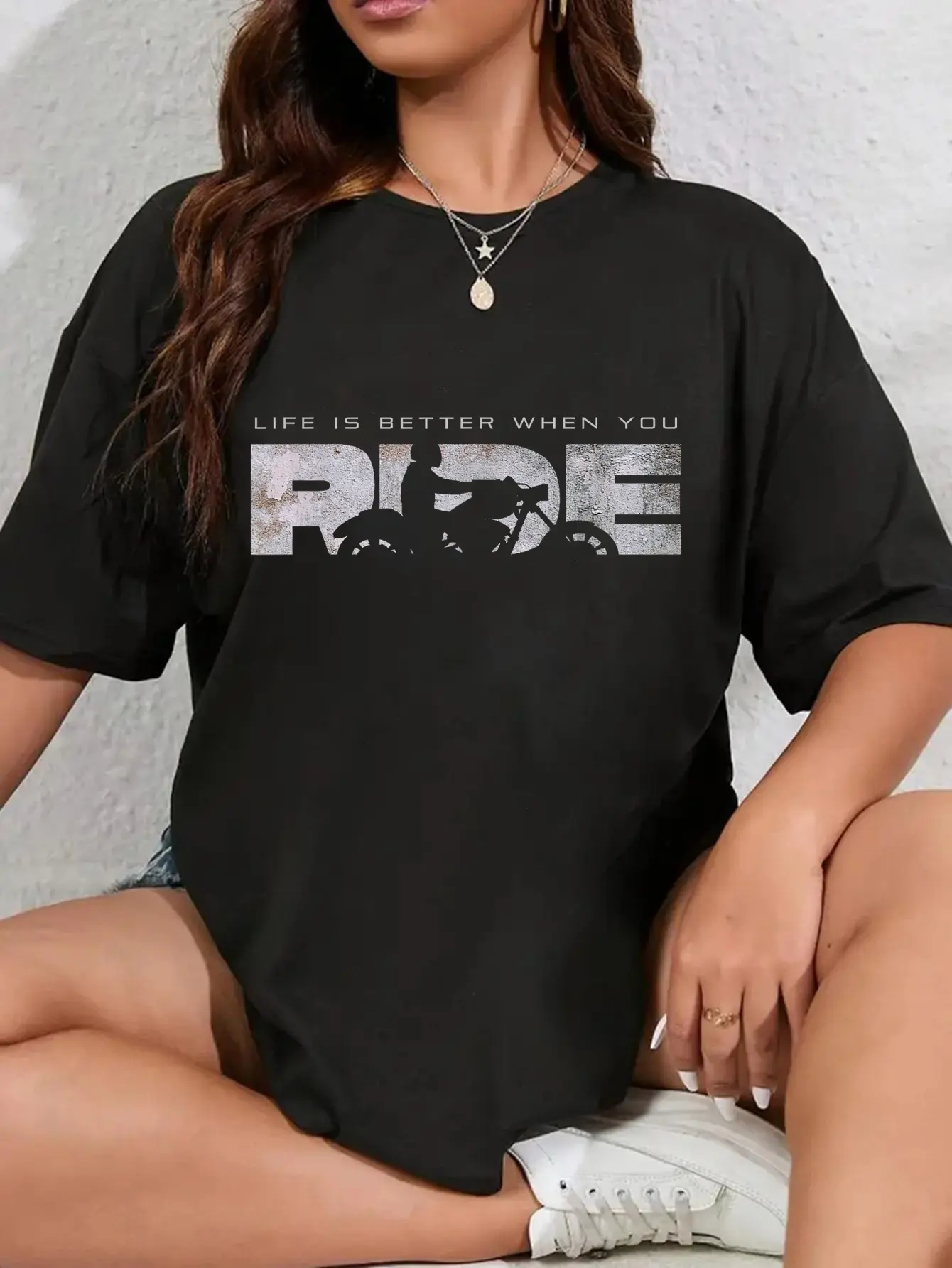 100% Cotton Motorcycle Apparel - Motorcycle T-Shirt