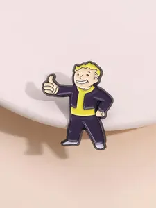 Cartoon Character Design Brooch, Cute Casual Clothes Accessories for Men & Women, Fashion Brooch for Daily Clothing Decor, Trendy All-match & Exquisite Brooch for Birthday Gift, Fashion Accessory