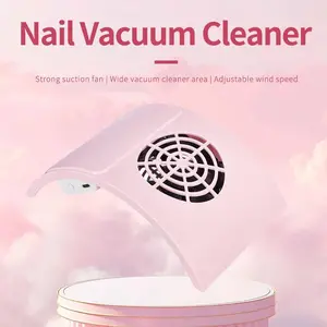 Professional Electric Nail Vacuum Cleaner, Strong Suction Low Noise Nail Art Manicure Tool, Home Use Pedicure Device, Christmas Halloween Gift