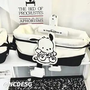 Large Capacity Student Pen Bag Sanrio Stationery My Melody Pencil Case Travel Cosmetic Bag Girl Gifts