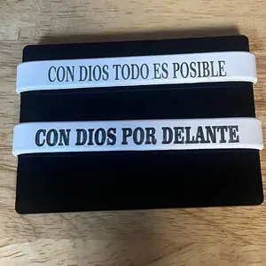 Silicone bracelet Dios por Delante