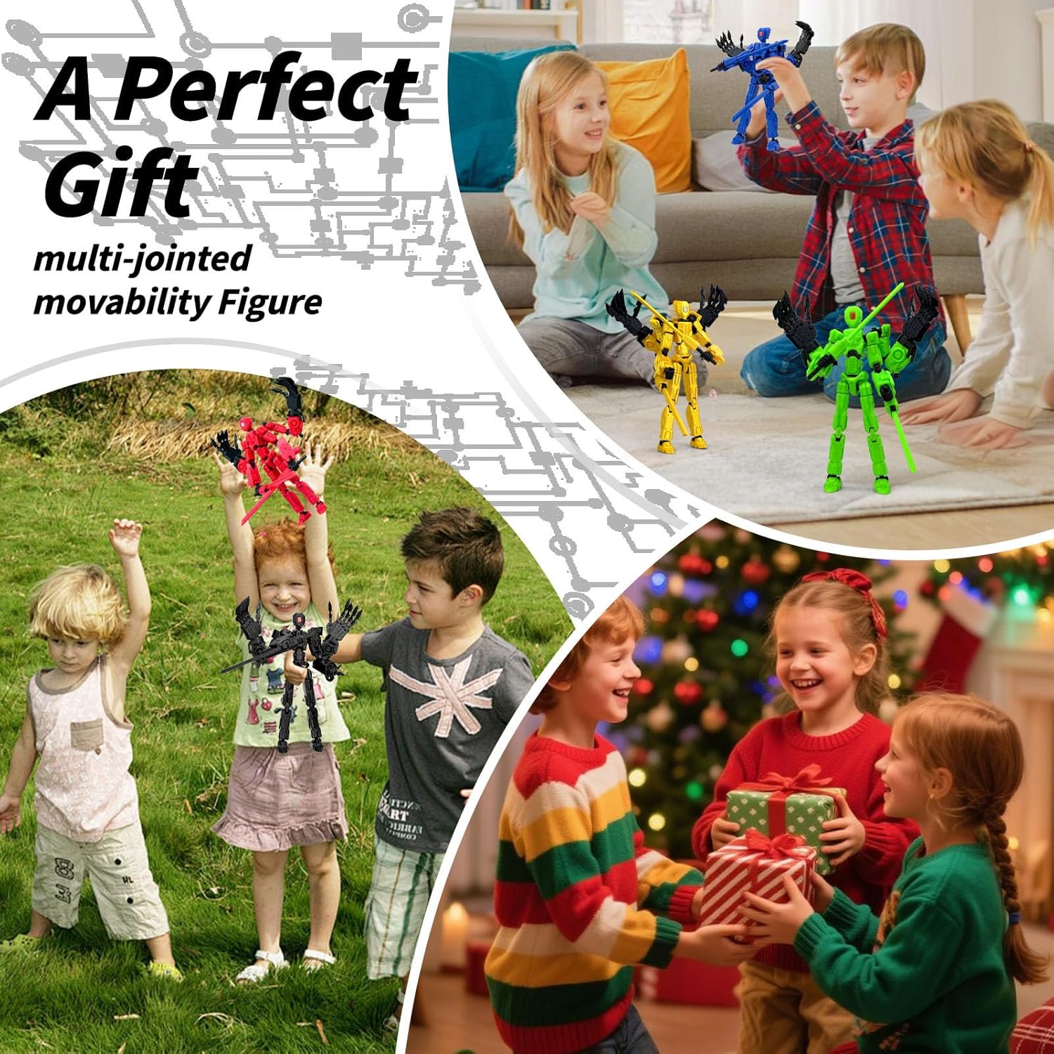 New: Tekken T13, Assembled and Ready-to-Play 3D Printed Multi-Jointed Movable Action Figure, Poseable Desktop Decor Model for Game Lovers (Complete Set of 13 Figures)