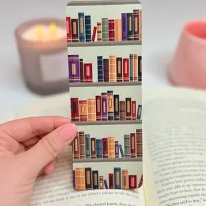 Bookshelf Bookmark  -Cute Bookmark, Ideal for Book Lovers, Bookish Gifts