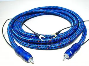 USED-AudioQuest SUB - 1 Subwoofer Cable RCA Plugs 9 Meters