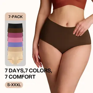 LILYLOVE 7-Day "No-Brainer" Seamless Set | 7 Panties for a Whole Week | Stress-Free Daily Wear