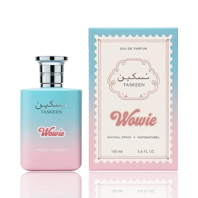 Paris Corner Taskeen Wowie Eau De Parfum Spray for Unisex, 3.4 Ounce