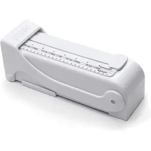 Butter Cutter Slicer,Butter Cutter Dispenser,Measuring Dispenser and Keeper,One-Click Operation Butter Slicer for Bread Cakes Cookies Breakfast,White wanebeibay