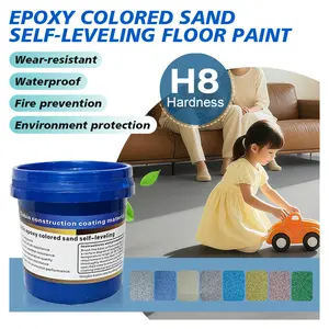 Epoxy Floor Paint, home renovation, store renovation, garage renovation, easy to operate and use