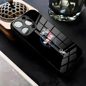 Cool Logo N-Nasa-S Space   Phone Case for iPhone 17 Pro Max 15 Pro 16 14 Plus 12 13 Mini 11 Pro Shockproof Glass cover