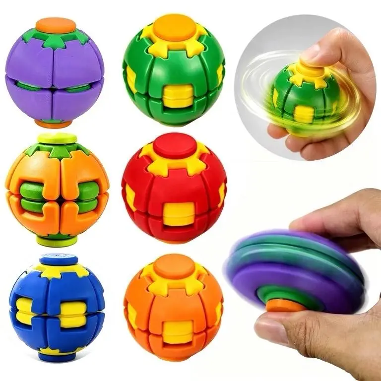 Spinning Top Fidget Spinner Stress Relief For Kids & Adults