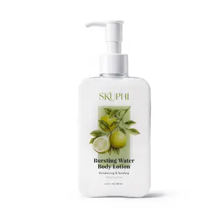 SKUPHI Water Burst Body Lotion designed for beach days&after sun care,ideal for sensitive&dry skin.Lightweight,fast absorbing,non greasy formula with triple hyaluronic acid,panthenol(B5)&vitamin E.Provides all day deep hydration&soothing repair.6.76 fl oz