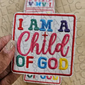 I Am A Child Of God Hat Patch (3 Patches)