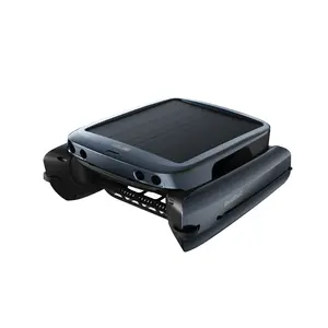 Beatbot iSkim Cordless Robotic Pool Skimmer with 9L Filter Basket, 24/7 Cleaning Solar Powered, 10000mAh Battery, 28-Hour Runtime, Auto Return, Smart Obstacle Avoidance, APP Control -Navy Blue