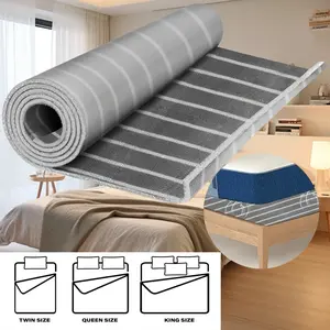 Mattress Underlay Under Mattress Pad with Breathable Mesh Fiber - Aire-Flow Ventilation for RV Bed, Camper Boat, and Camper Van (118.1 * 39.3in)