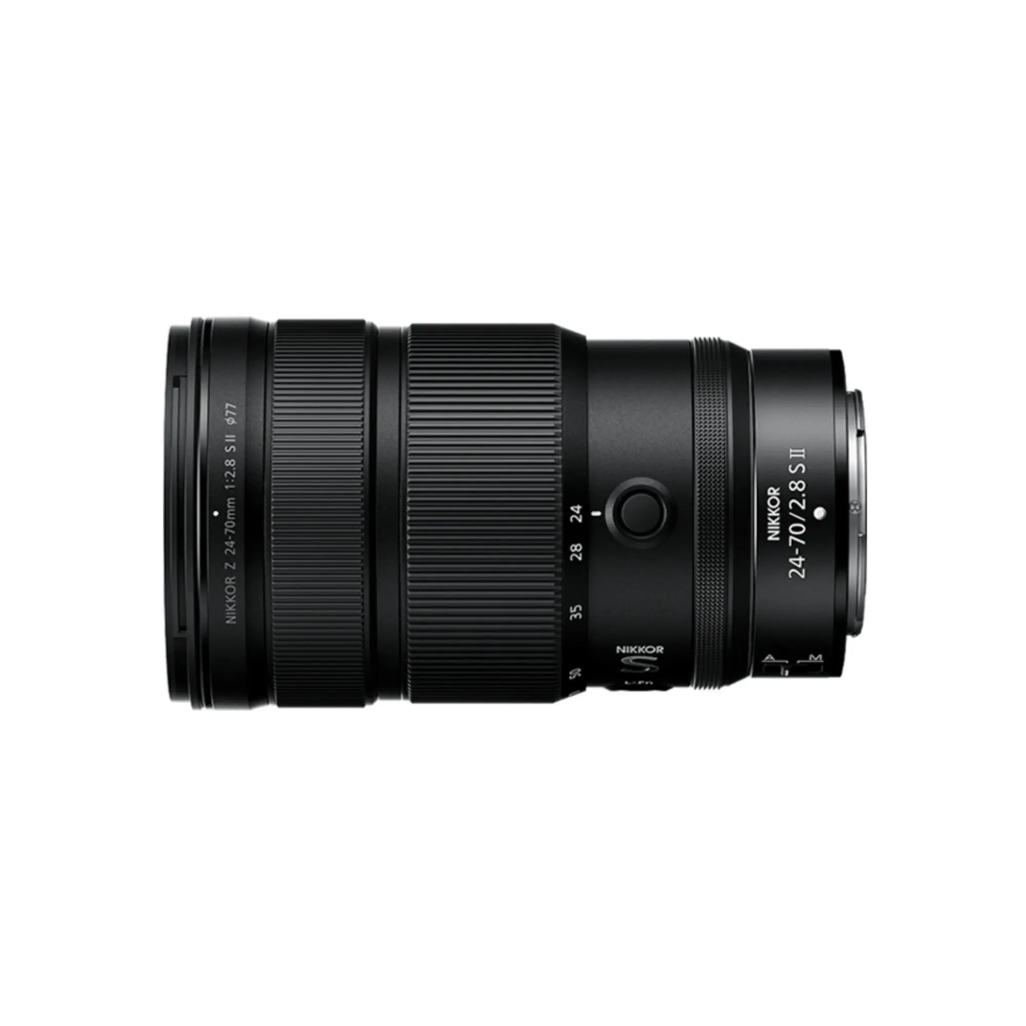 Nikon NIKKOR Z 24-70mm f/2.8 S II Interchangeable Auto Focus Camera Lens - Smooth Auto Focus, Round Optics, Compatible with Z Mount Cameras, Auto Focus Camera Lenses