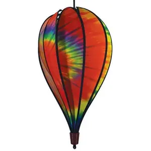 Large Tie Dye Rainbow Hot Air Balloon