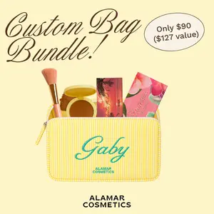 Custom Makeup Bag Summer Bundle