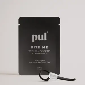PUL 2-in-1 Seating and Chew Tool for Invisalign and Clear Aligners