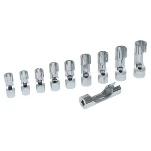Lisle LIS12030 Flare Nut Socket Set, Chrome - 10 Piece